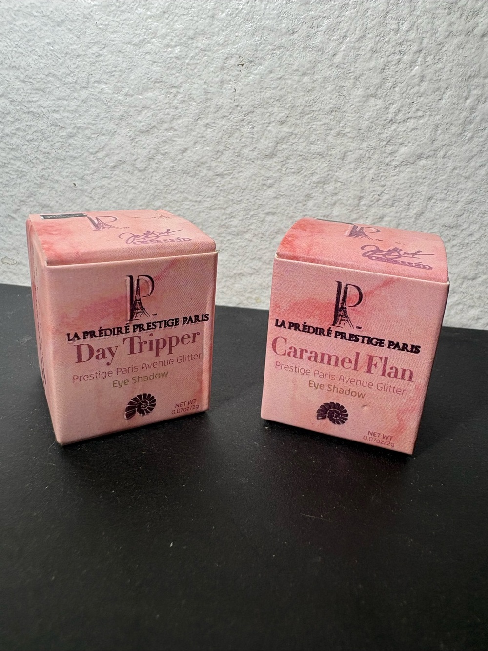 Prestige Paris Day Tripper & Caramel Flan Eyeshadow